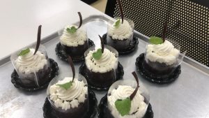 イメージ：食レポ実習をしたよ🎤