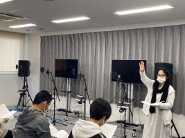 イメージ：声優・俳優 新上貴美さんによる アフレコレッスン！