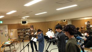 イメージ：【声優タレント科】卒業制作ボイスドラマ収録実習を行いました
