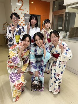 イメージ：【声優タレント科】夏の特別編　浴衣の着付け講座を開催～