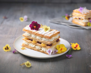 パティシエ・ブランジェ科 ハッピーハロウィン🎃ミルフィーユ作り🎃✨