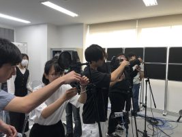 イメージ：【声優タレント科】１年生アフレコ実習が進んでいます