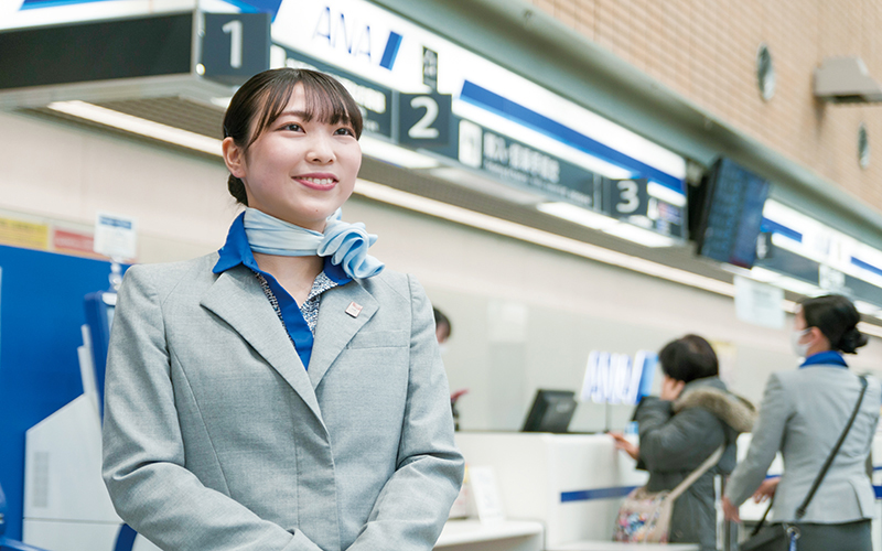 松山空港で活躍中のグランドスタッフさんに会いに行こう✈