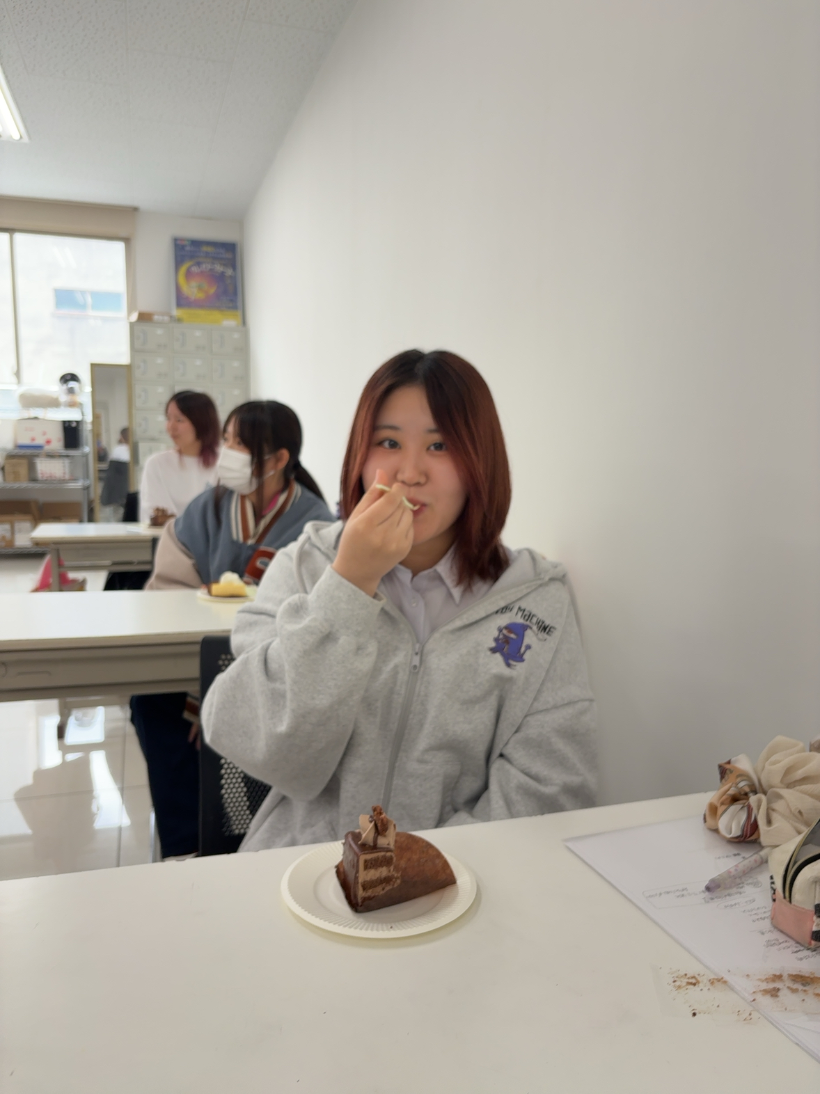 イメージ：【声優タレント科】食レポ実習を行いました。