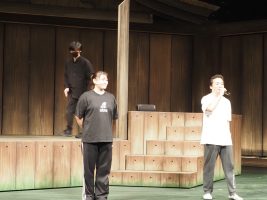 イメージ：【声優タレント科】坊っちゃん劇場の舞台で授業