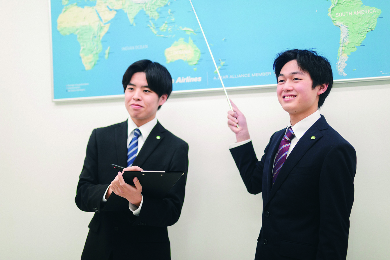 エアライン・観光科 世界観光地クイズに挑戦🌎