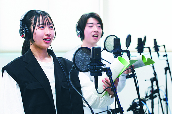 声優タレント科 あの有名アニメでアフレコ体験に挑戦しよう！