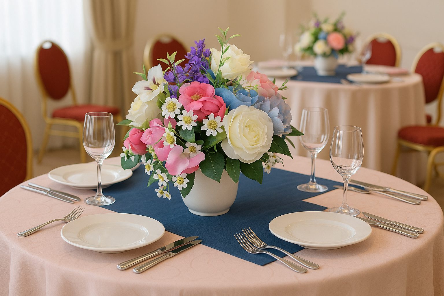 ブライダル・ホテル科 💐世界にひとつだけ！テーブルコーディネート体験